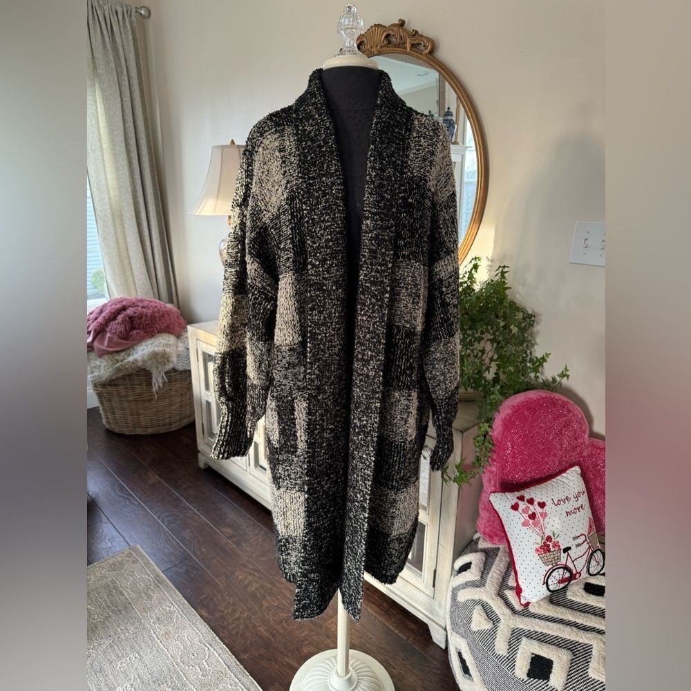 Heavy winter coat/sweater size large